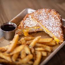 Westside Social signature dishes Monte CristoBacon Mac Egg RollsLobster Mac